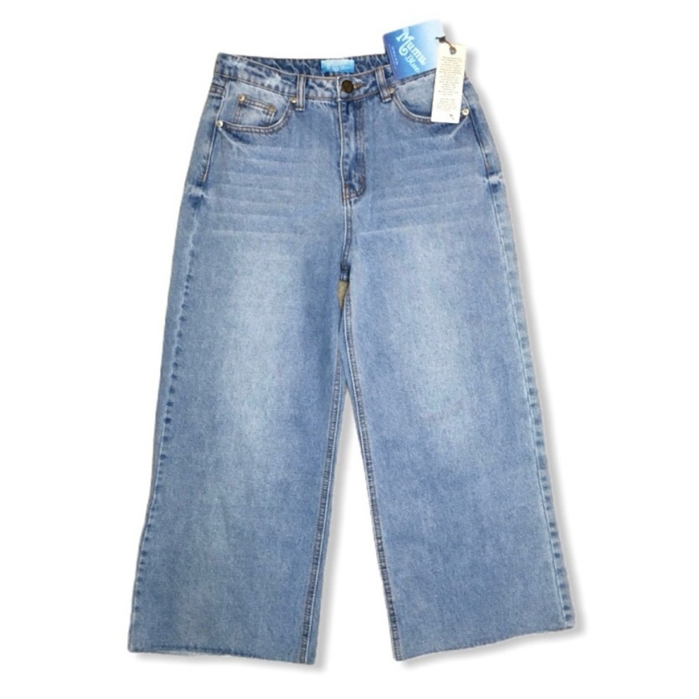 Show Me Your MuMu Indio Cropped Wide Leg Jean